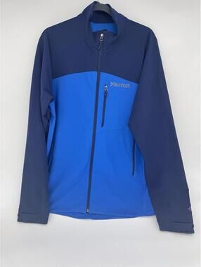 Men’s Marmot Tempo/Estes Softshell Jacket Two-tone Blue Size XL